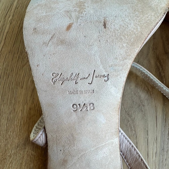 Elizabeth and James Women's Toni Bare Ankle Strap Stiletto Heels, Size 9.5 US - Picture 6 of 10